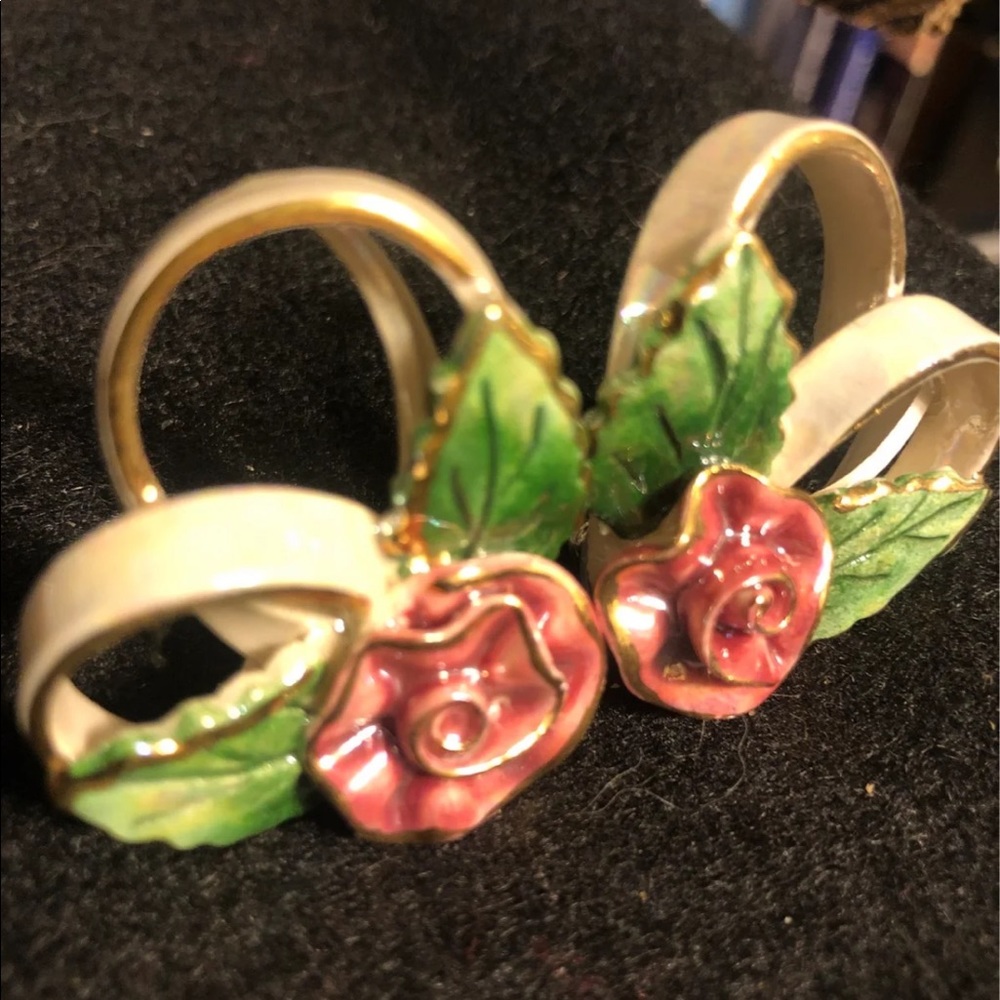 Ceramic earrings